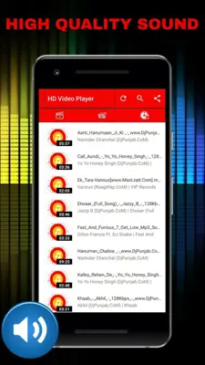 HD Video Player All Format & Mp3 Music Player android App screenshot 4