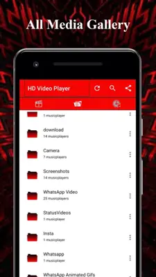 HD Video Player All Format & Mp3 Music Player android App screenshot 5